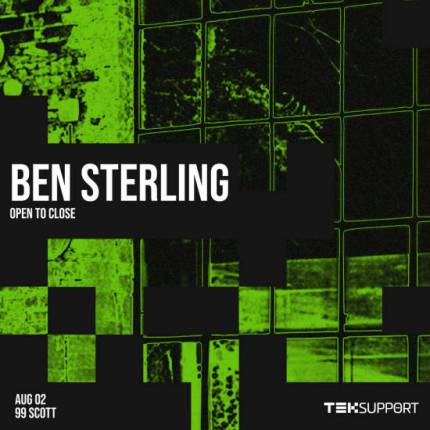 Teksupport Ben Sterling (open to close)
