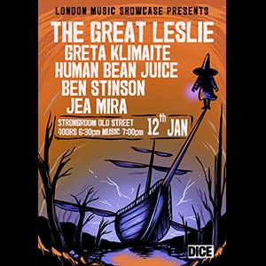 GREAT LESLIE Gig & Drinks @The STRONGROOM