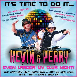 PERRY LARGER UV CLUB NIGHT