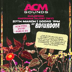 ACM Sounds: Emerging Talent