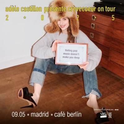 Adèle Castillon en Café Berlín, Madrid 2025