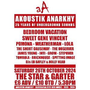 AKOUSTIK ANARKHY 25 YEARS OF UNDERGROUND SOUNDS