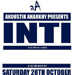 AKOUSTIK ANARKHY : INTI + SPECIAL GUESTS