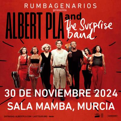 Albert Pla Rumbagenarios en Sala Mamba, Murcia 2024