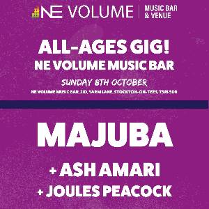 All-Ages Gig: Majuba + Support