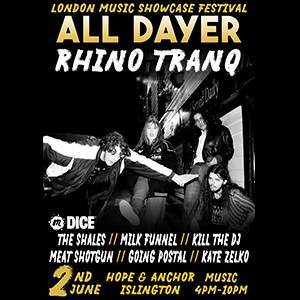 ALL-DAYER Gig & Drinks @Hope & Anchor - ISLINGTON