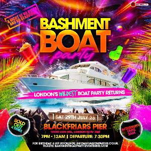 Bashment Boat Party - Summer Boat Party