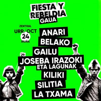 Fiesta y Rebeldía en Sala Zentral, Pamplona 2025