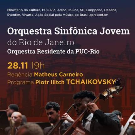 Orquestra Sinfônica Jovem do Rio de Janeiro – Programa Tchaikovsky