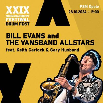 Bill Evans VansBand Allstars na DRUM FEST