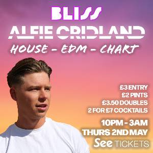 Bliss Thursdays with Alfie Cridland