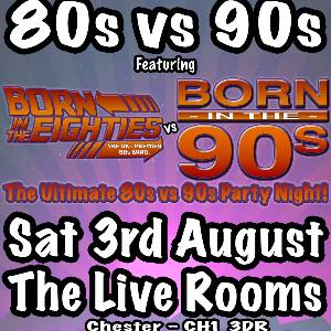 Born in the 80`s vs Born in the 90`s Party night