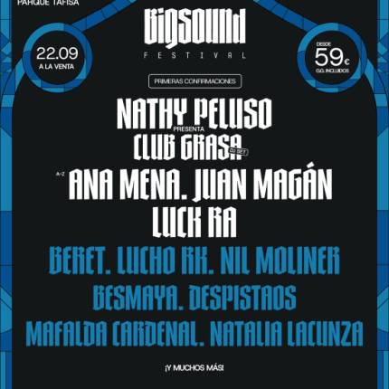 BIGSOUND Festival Pontevedra 2026