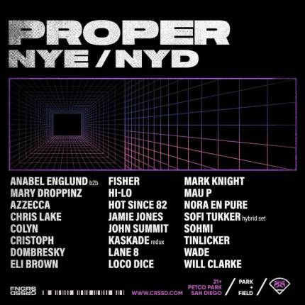FNGRS CRSSD: Proper NYE/NYD