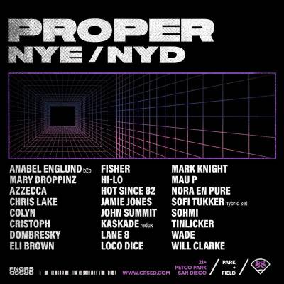 FNGRS CRSSD: Proper NYE/NYD