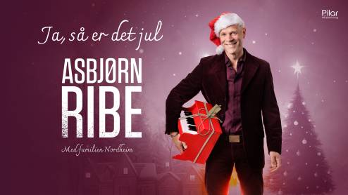 Asbjørn Ribe med familien Nordheim