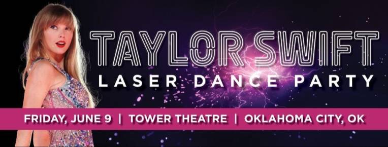 Taylor Swift Laser Dance Party