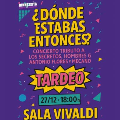 Tributo a Hombres G, Mecano, Antonio Flores y Rosario