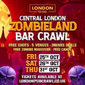 Central London ZombieLand Bar Crawl