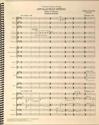 Copland's Appalachian Spring