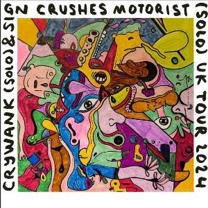 Crywank Solo Tour With Sign Crushes Motorist