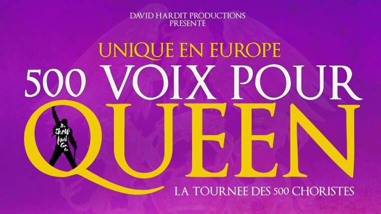 500 Voix pour Queen