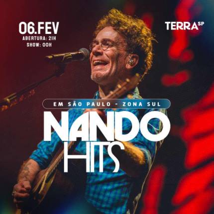 Show do Nando Reis - Turnê Nando Hits no Terra SP