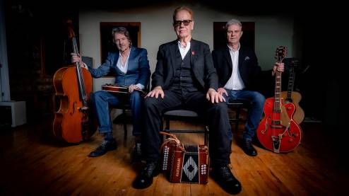 John Jones, Al Scott, Ray Cooper from Oysterband