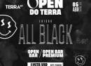 Open Bar do Terra SP Edição All Black