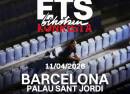 ETS en el Palau Sant Jordi, Barcelona 2026