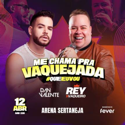 Show do Rey Vaqueiro no Arena Sertaneja