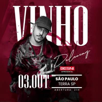 Besni Apresenta Show do Delacruz Turnê Vinho no Terra SP