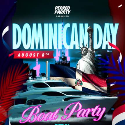 Dominican Day Boat Party Yacht Cruise