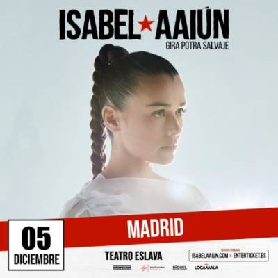 Isabel Aaiún en Madrid