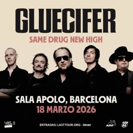 Gluecifer en Sala Apolo, Barcelona 2026