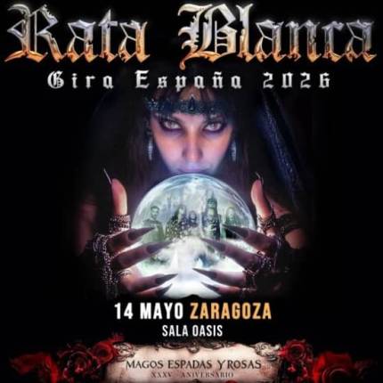 RATA BLANCA en Zaragoza (Sala Oasis)