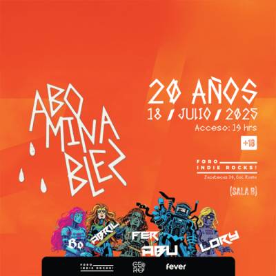 Abominablez 20 Aniversario