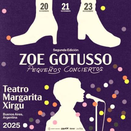 Zoe Gotusso Pequeños Conciertos - Segunda edición