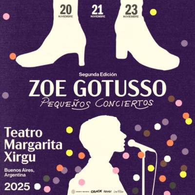 Zoe Gotusso Pequeños Conciertos - Segunda edición
