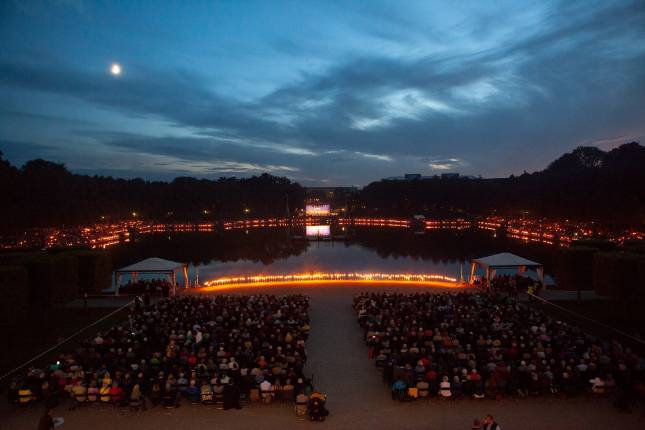 Musik und Licht am Hollersee