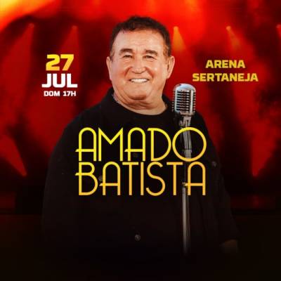 Show do Amado Batista no Arena Sertaneja