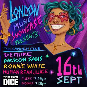 DEMURE GIG & DRINKS - THE CAMDEN CLUB
