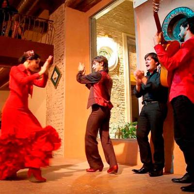 Espectáculo de flamenco en la Casa de la Memoria