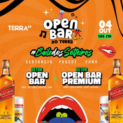 Open Bar do Terra SP - Baile dos Solteiros 5.0