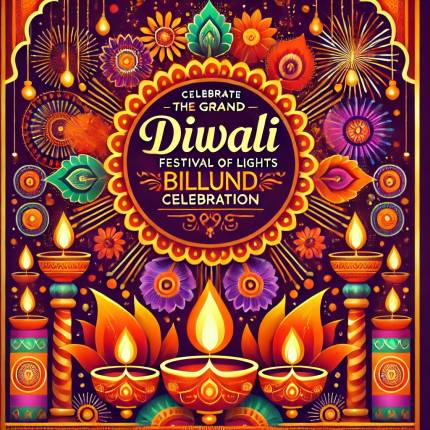 Festival of Lights at Billund's Grand Diwali Celebration