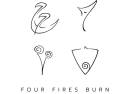 Four Fires Burn