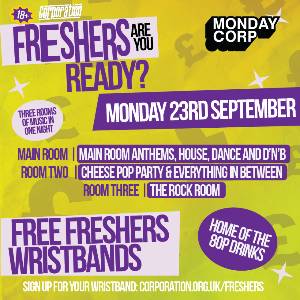 Freshers Monday Corp - Pay What You Want 23