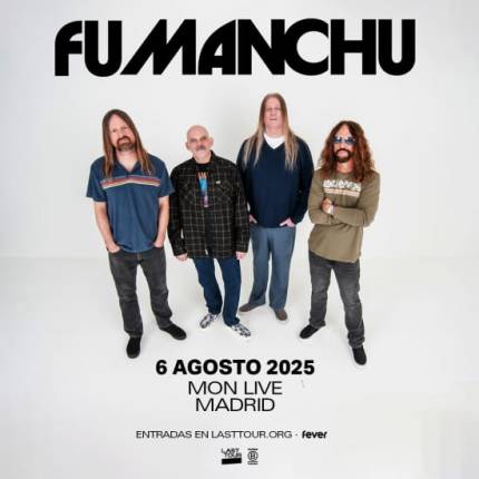 Fu Manchu en Sala Mon Live, Madrid 2025