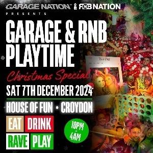 Garage Playtime - Ball Pits & UK Garage!