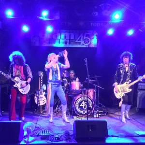 GLAM 45 LIVE- the ultimate GLAM ROCK SHOW